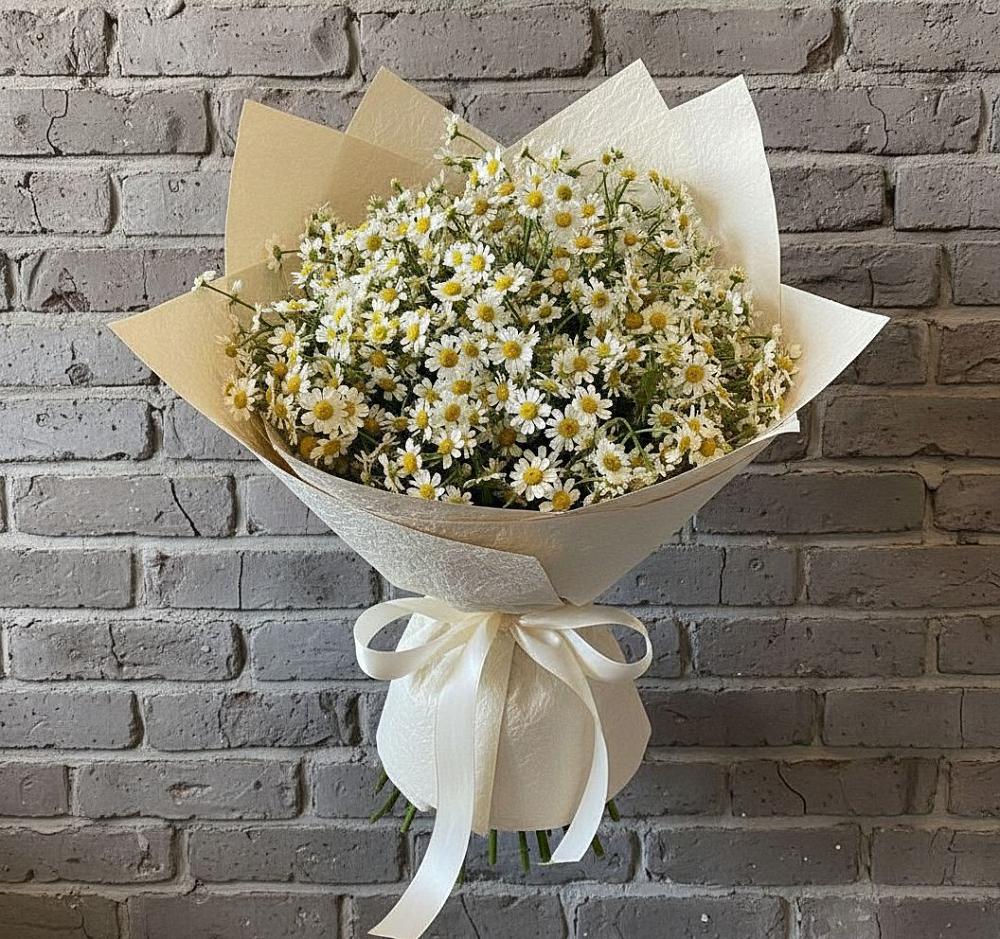 Букет цветов из: Ромашки в Спас-Клепиках