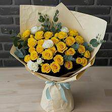 Букет цветов из:  Розы #REPLACE_PRED# Спас-Клепиках