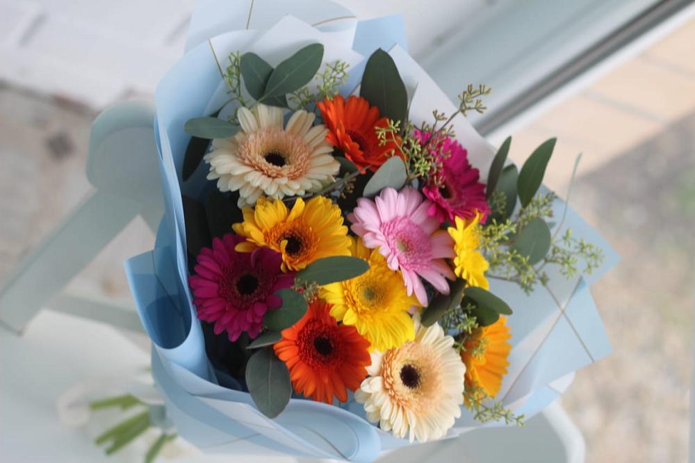 Букет цветов из: Герберы в Спас-Клепиках