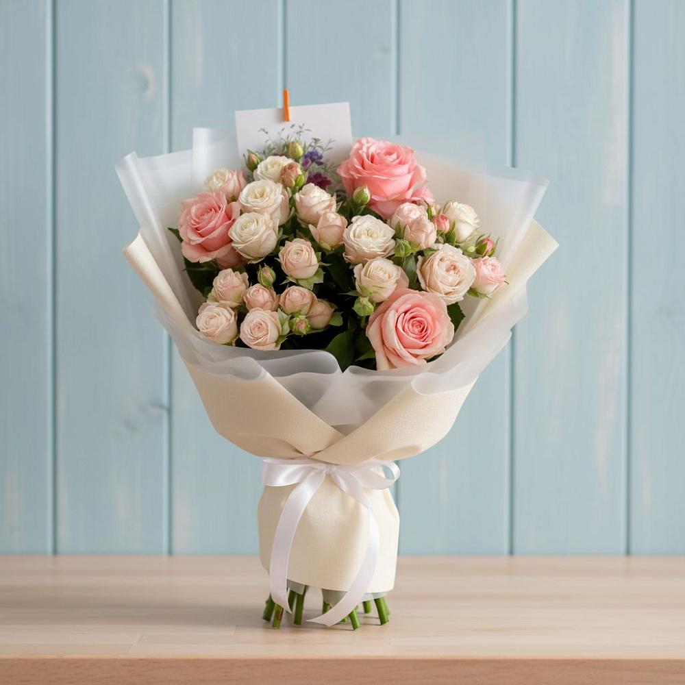 Букет цветов из: Розы в Спас-Клепиках