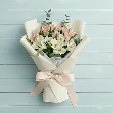 Букет цветов из:  Альстромерии в Спас-Клепиках