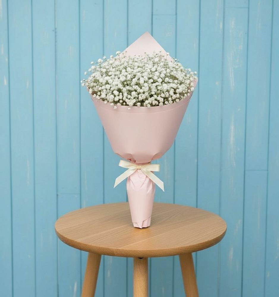 Букет цветов из: Гипсофила в Спас-Клепиках