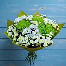 Букет цветов из:  Хризантемы в Спас-Клепиках