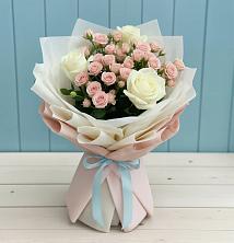 Букет цветов из:  Розы в Спас-Клепиках