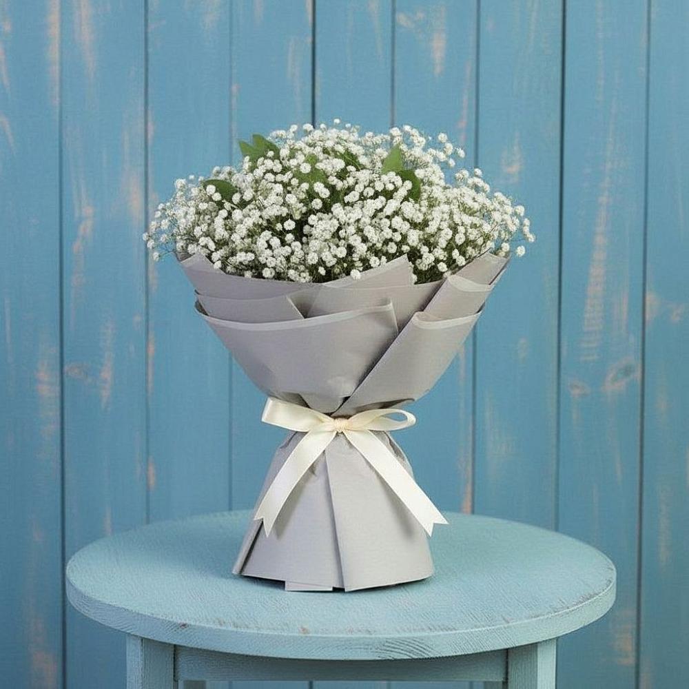 Букет цветов из: Гипсофила в Спас-Клепиках