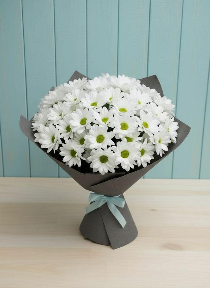 Букет цветов из: Хризантемы в Спас-Клепиках