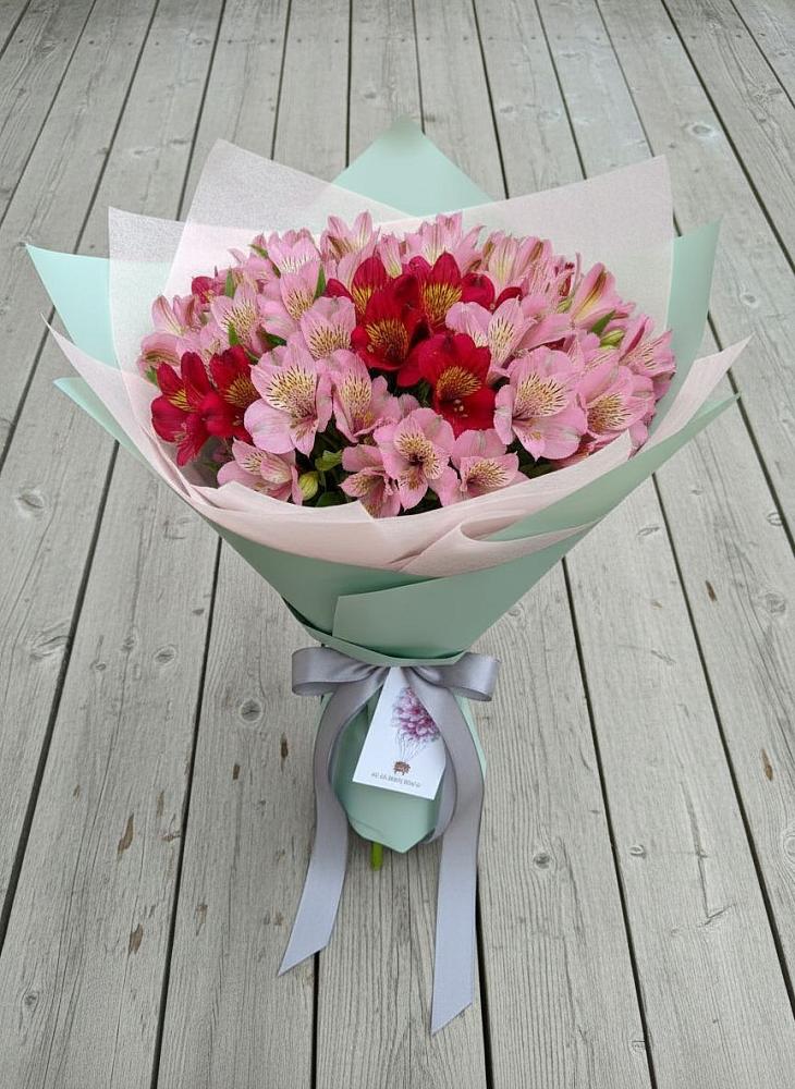 Букет цветов из: Альстромерии в Спас-Клепиках