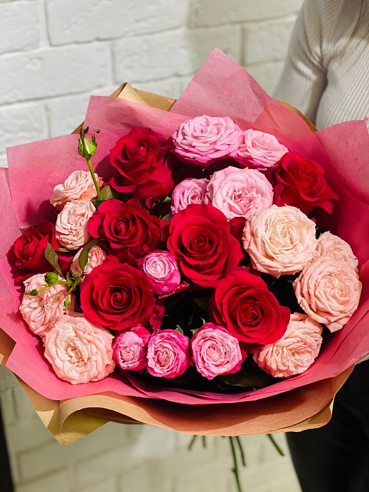 Букет цветов из: Розы в Спас-Клепиках