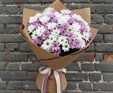 Букет цветов из:  Хризантемы в Спас-Клепиках