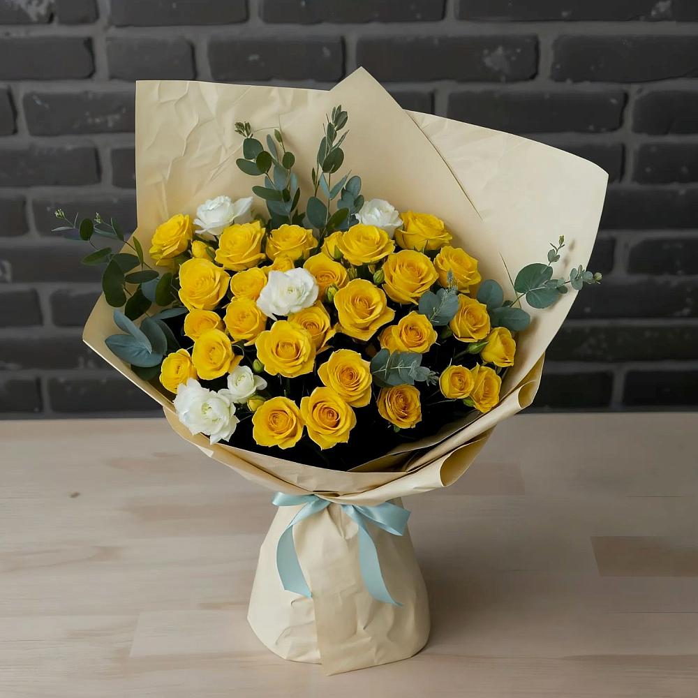 Букет цветов из: Розы в Спас-Клепиках