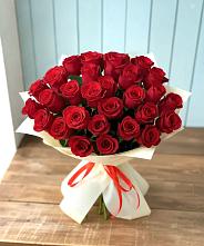 Букет 29 Красных роз в Спас-Клепиках