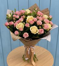 Букет цветов из:  Розы в Спас-Клепиках