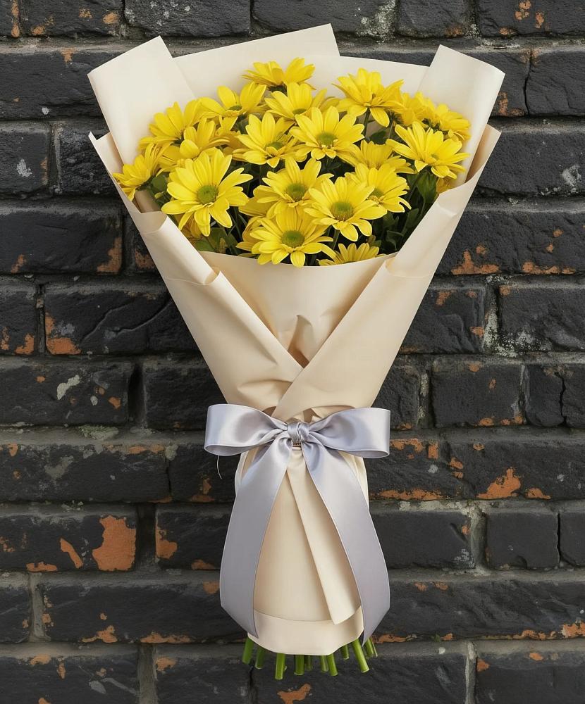 Букет цветов из: Хризантемы в Спас-Клепиках