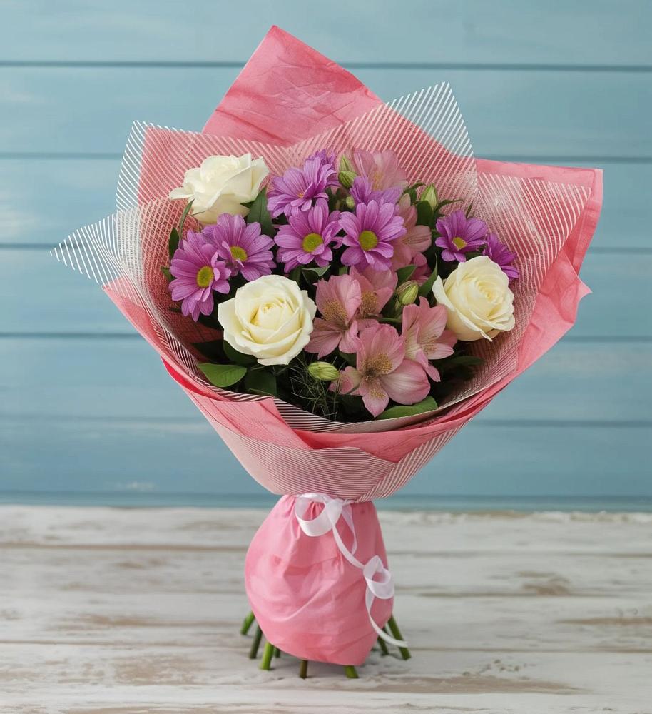 Букет цветов из: Герберы в Спас-Клепиках