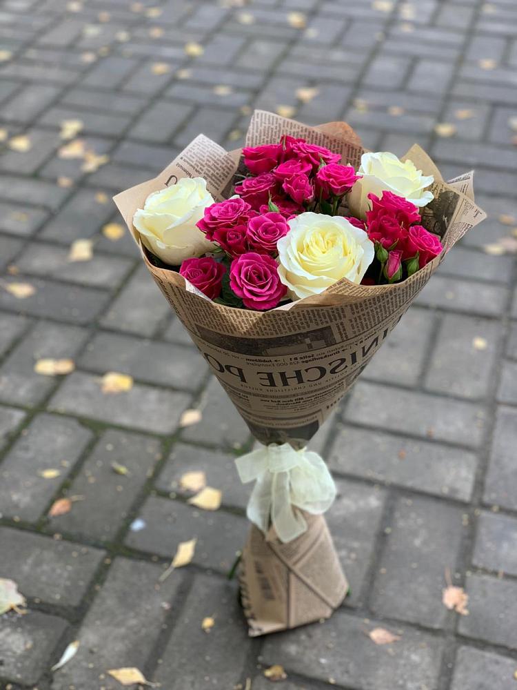 Букет цветов из: Розы в Спас-Клепиках