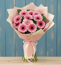 Букет цветов из:  Герберы в Спас-Клепиках