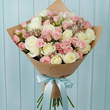 Букет цветов из:  Розы в Спас-Клепиках